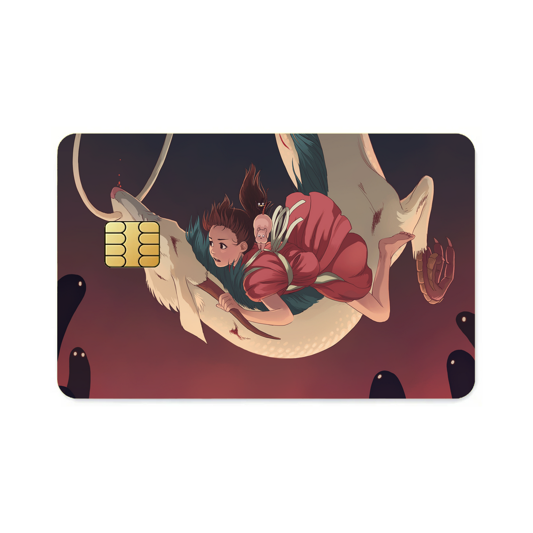 Anime Spirited Away  Credit Card Skins (4-in-1 Pack)