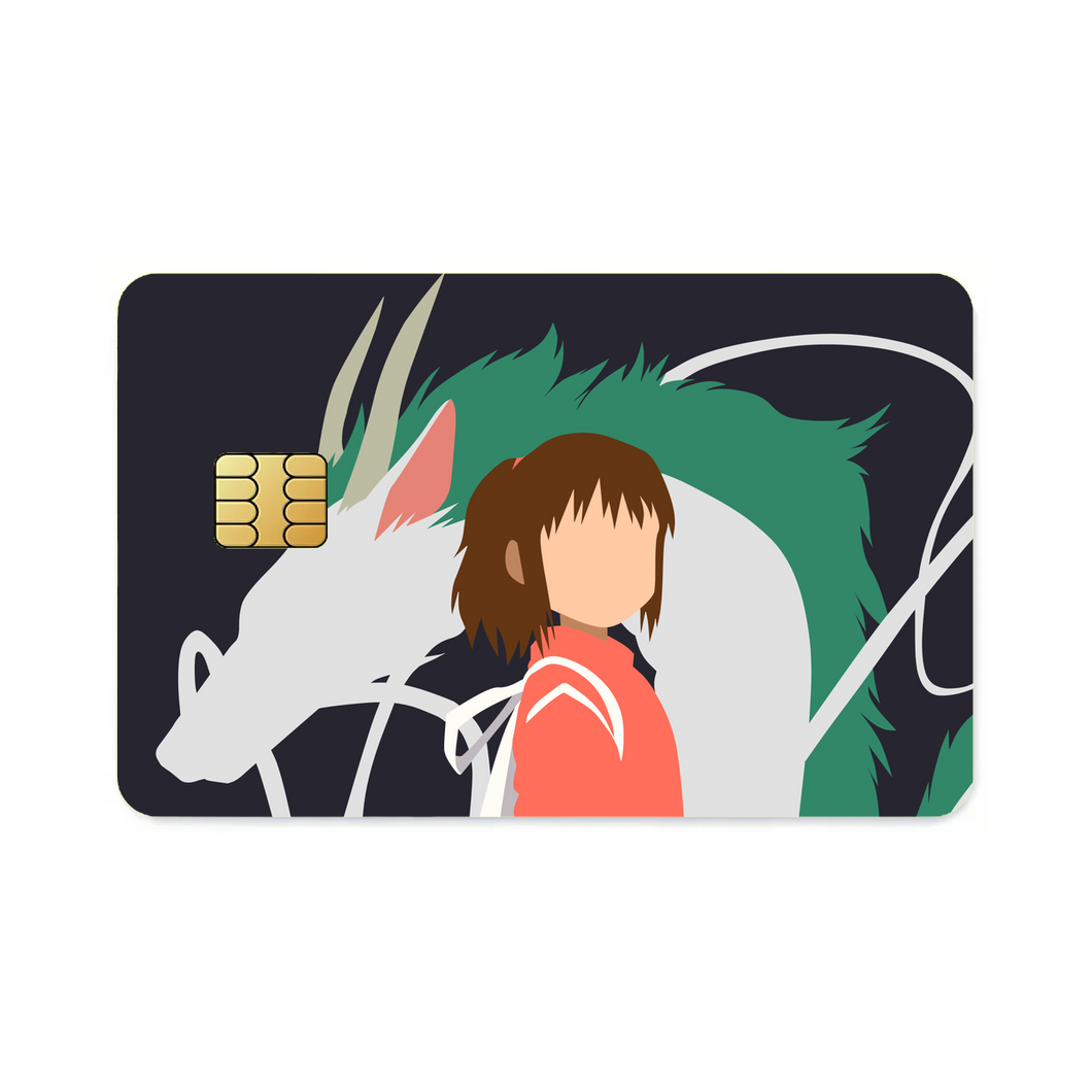 Anime Spirited Away  Credit Card Skins (4-in-1 Pack)