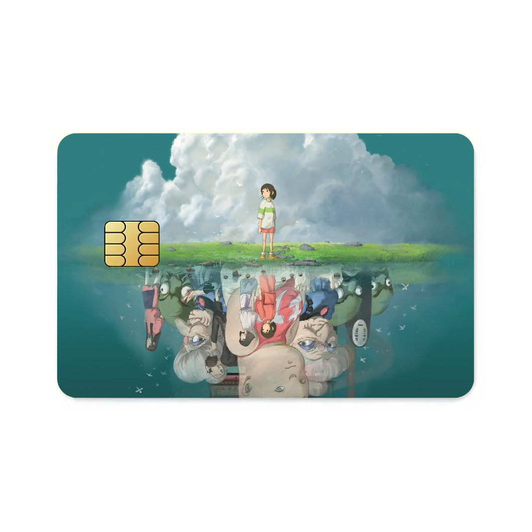 Anime Spirited Away Credit Card Skins (4-in-1 Pack)