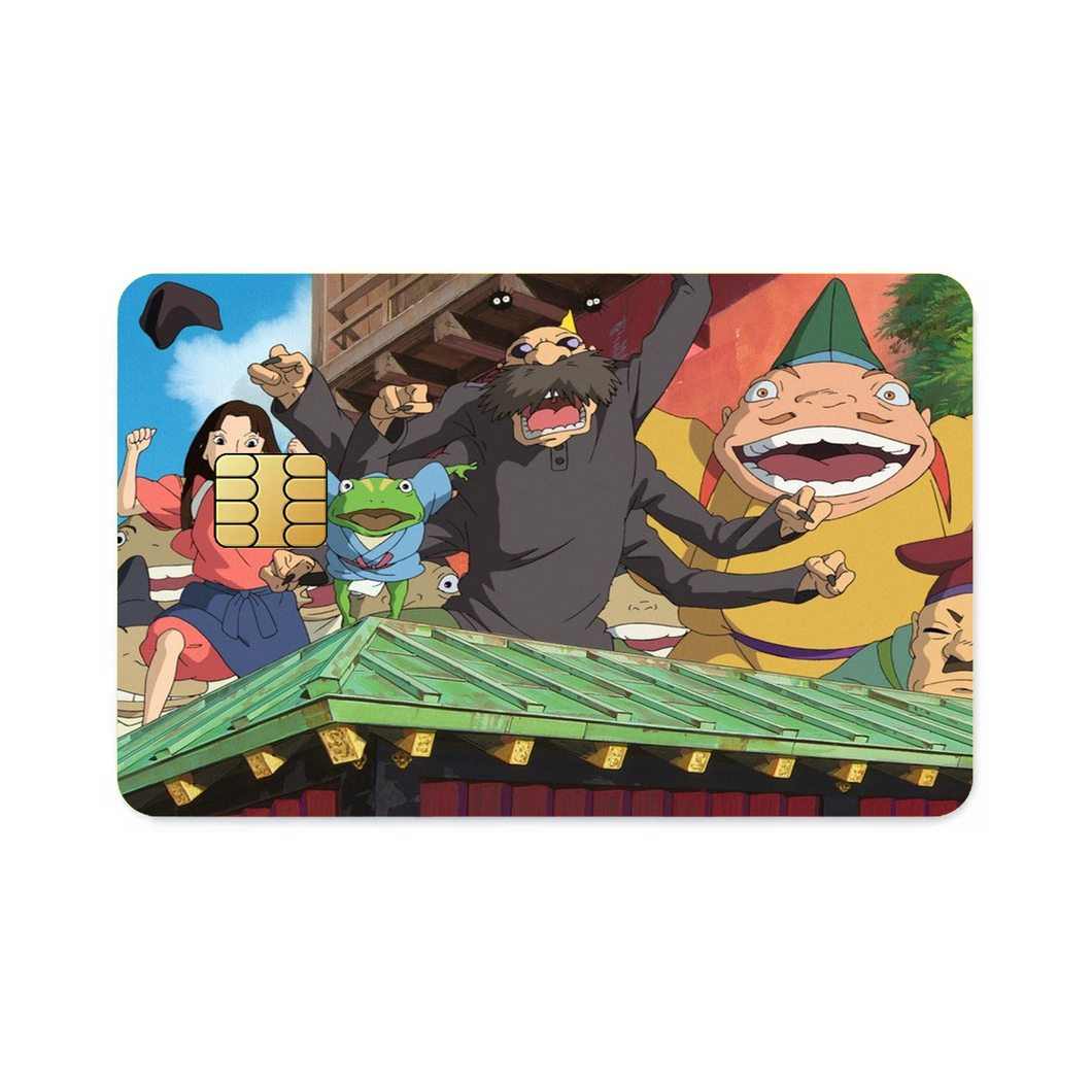 Anime Spirited Away Credit Card Skins (4-in-1 Pack)
