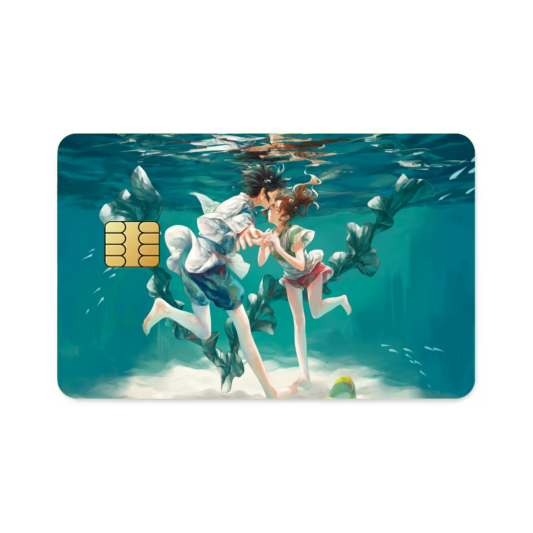 Anime Spirited Away  Credit Card Skins (4-in-1 Pack)