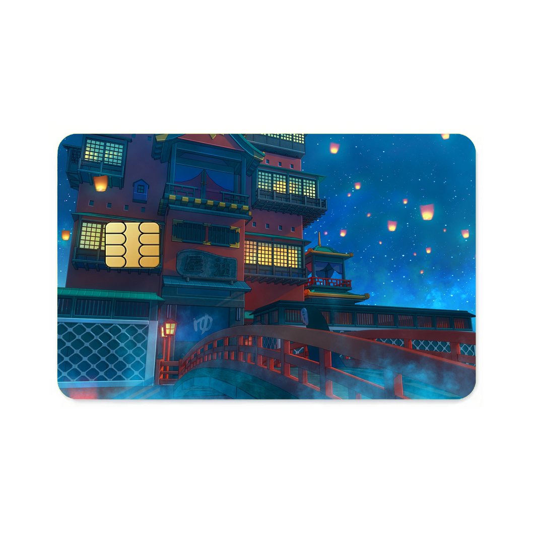 Anime Spirited Away Credit Card Skins (4-in-1 Pack)