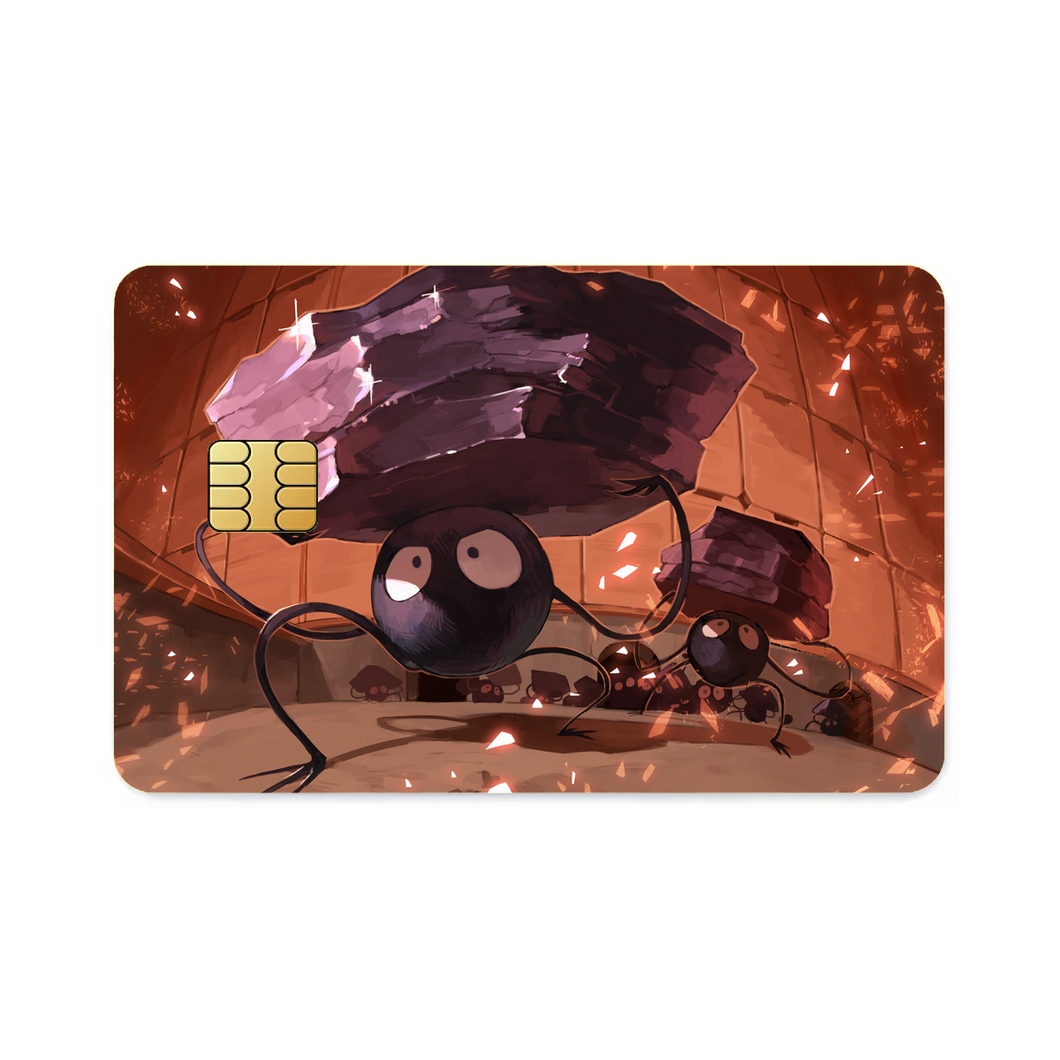 Anime Spirited Away  Credit Card Skins (4-in-1 Pack)