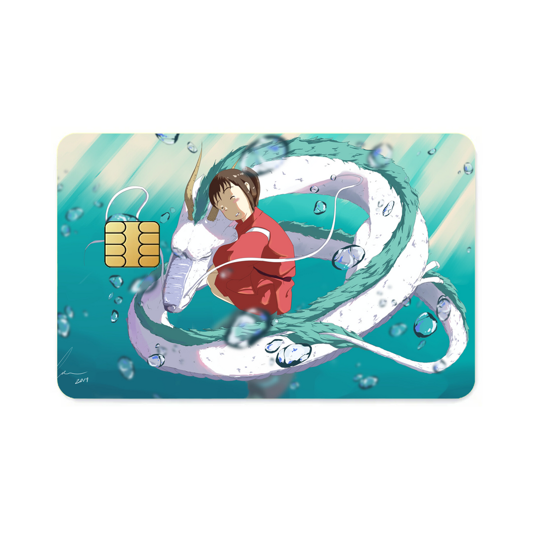 Anime Spirited Away  Credit Card Skins (4-in-1 Pack)