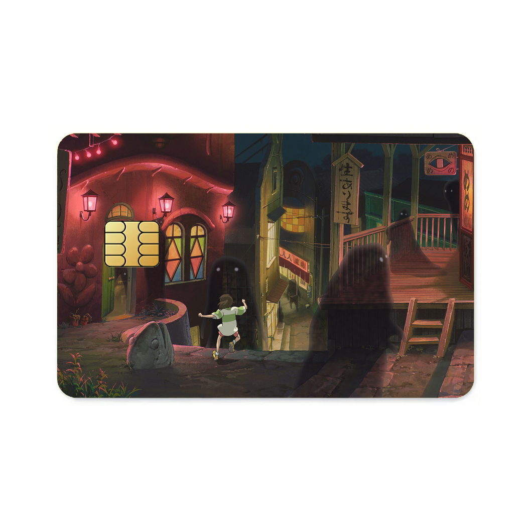 Anime Spirited Away Credit Card Skins (4-in-1 Pack)