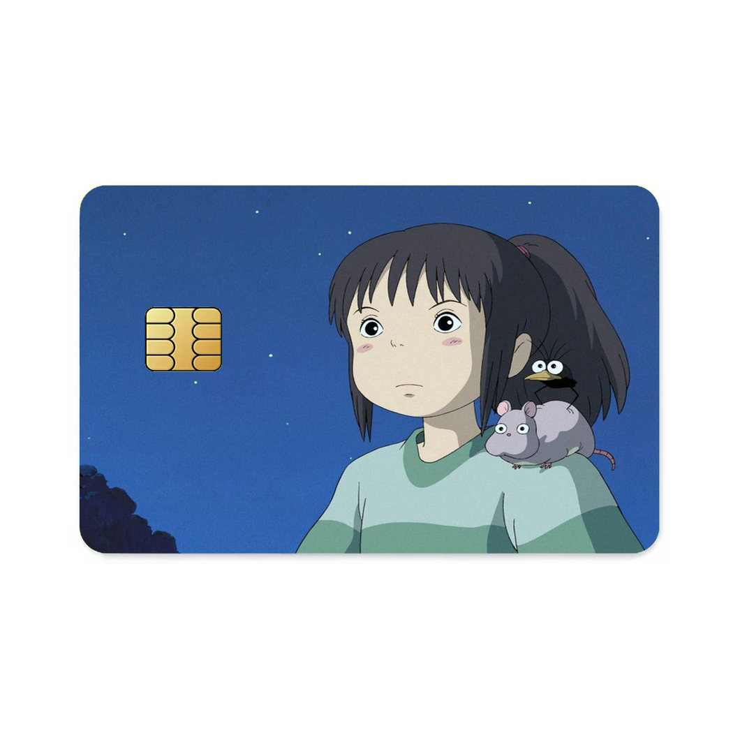 Anime Spirited Away Credit Card Skins (4-in-1 Pack)