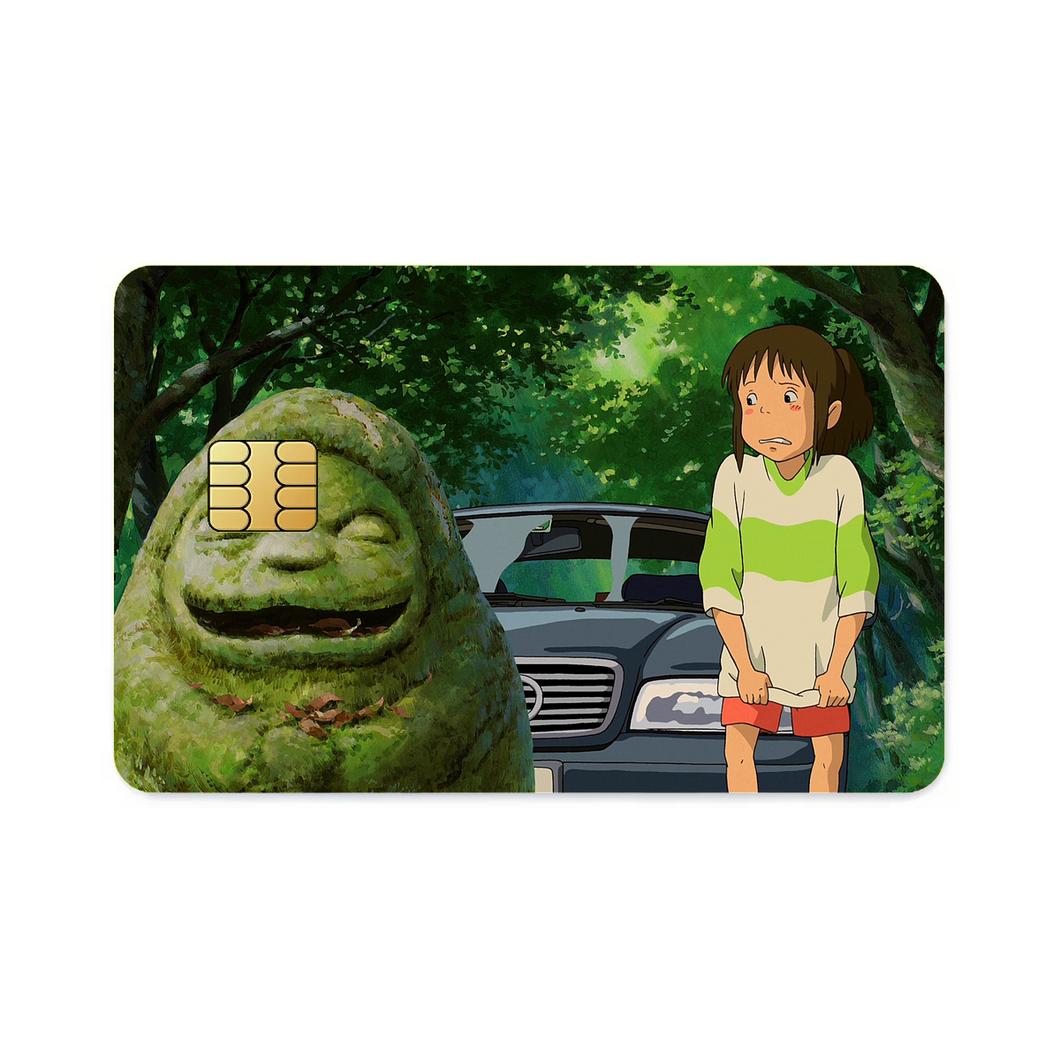 Anime Spirited Away Credit Card Skins (4-in-1 Pack)