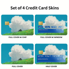 Load image into Gallery viewer, Anime Spirited Awayr Credit Card Skins (4-in-1 Pack)
