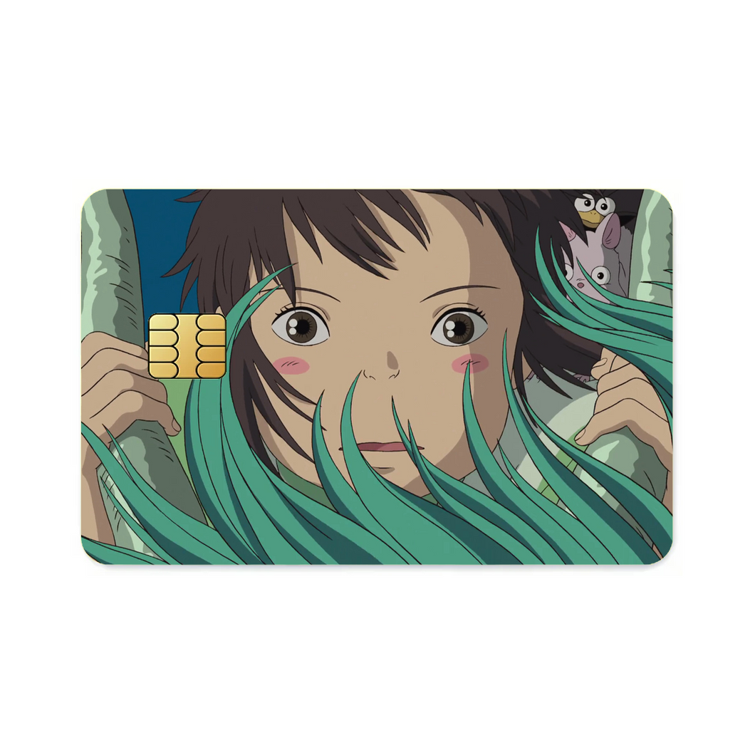 Anime Spirited Awayr Credit Card Skins (4-in-1 Pack)