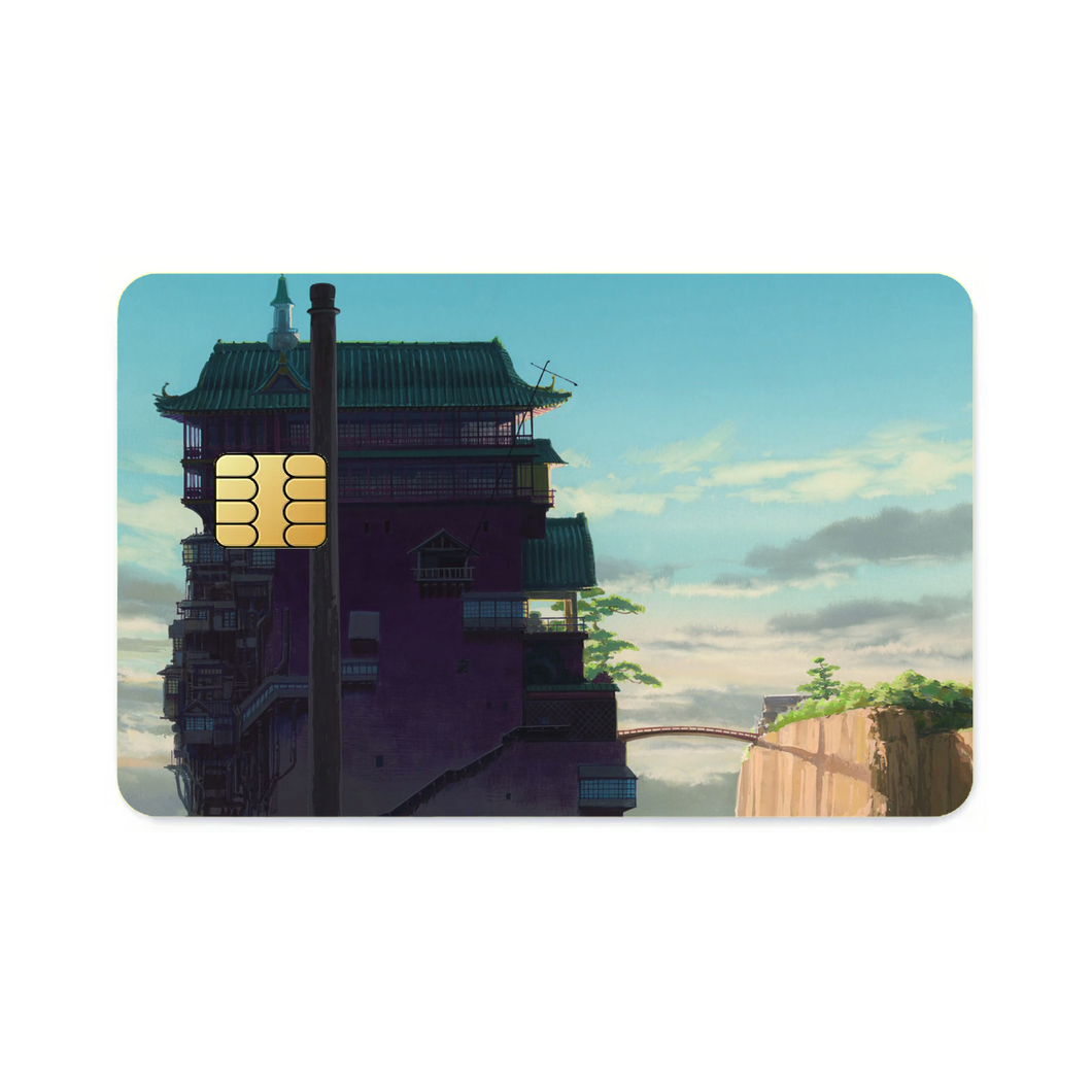 Anime Spirited Awayr Credit Card Skins (4-in-1 Pack)
