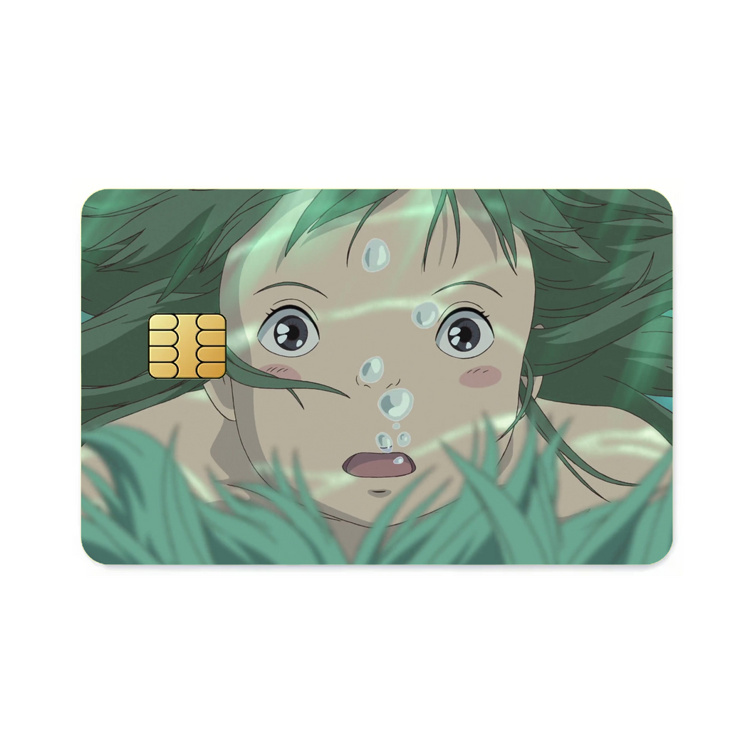 Anime Spirited Awayr Credit Card Skins (4-in-1 Pack)