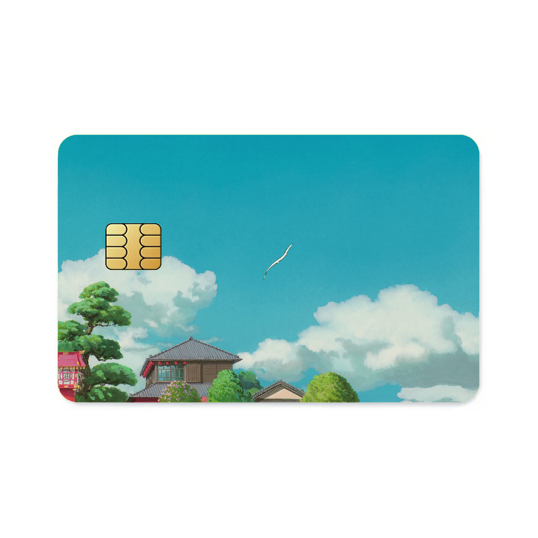 Anime Spirited Awayr Credit Card Skins (4-in-1 Pack)