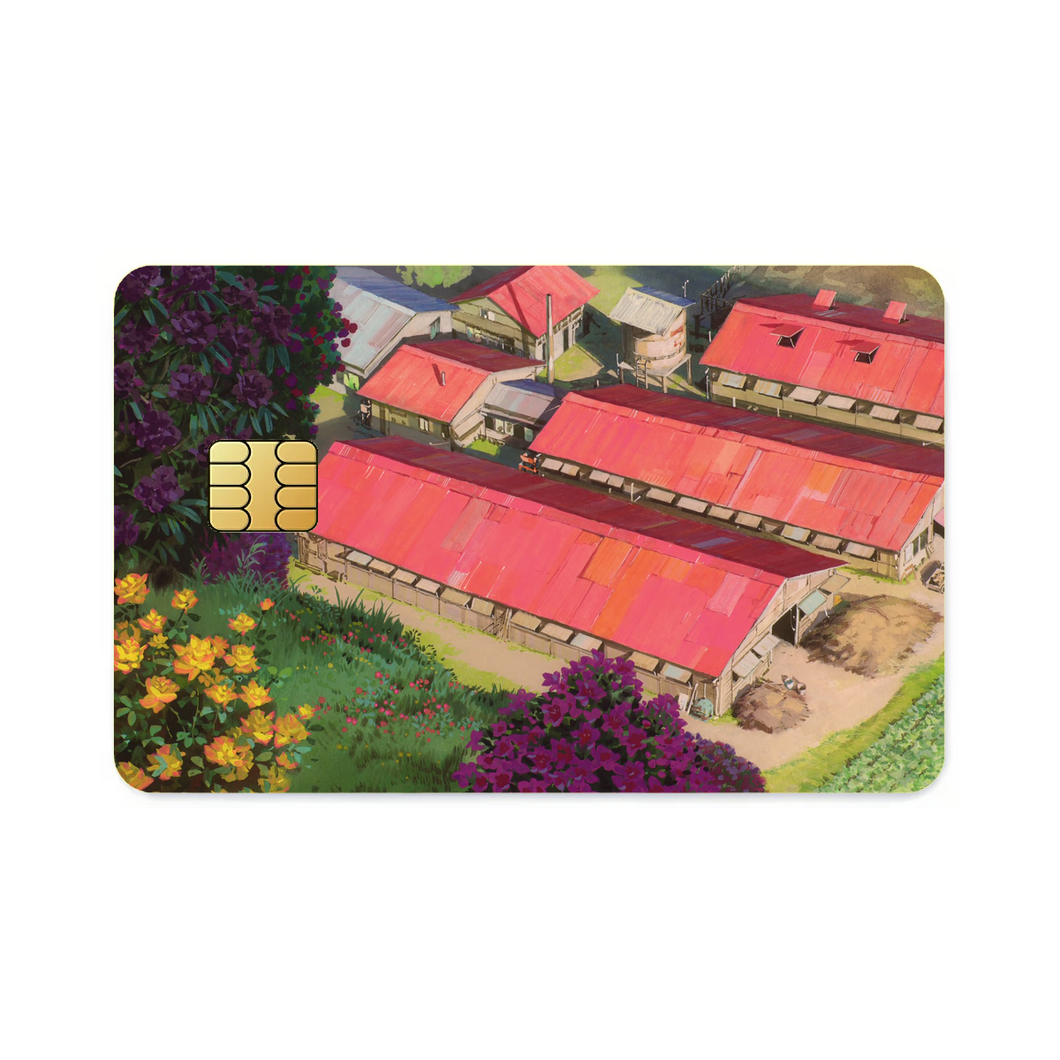 Anime Spirited Awayr Credit Card Skins (4-in-1 Pack)