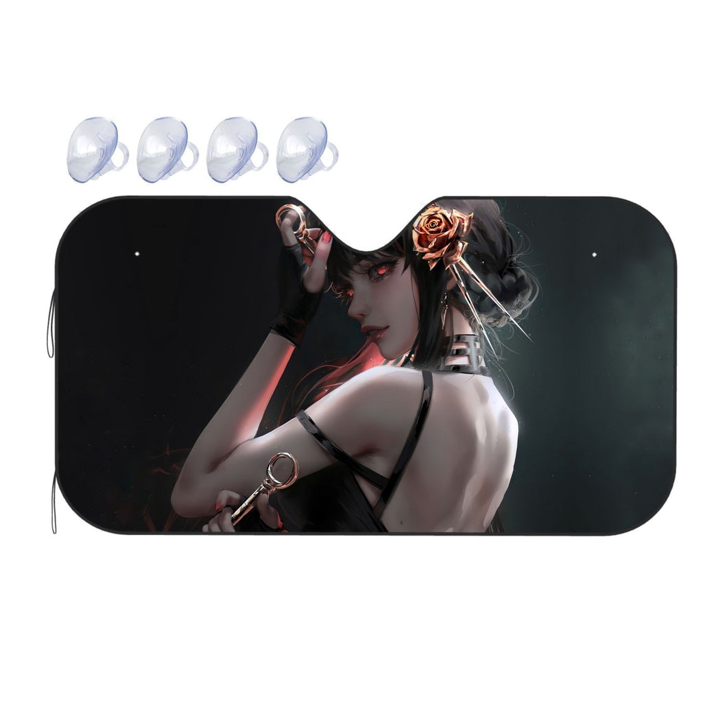 Anime Spy x Family  Car Sunshade
