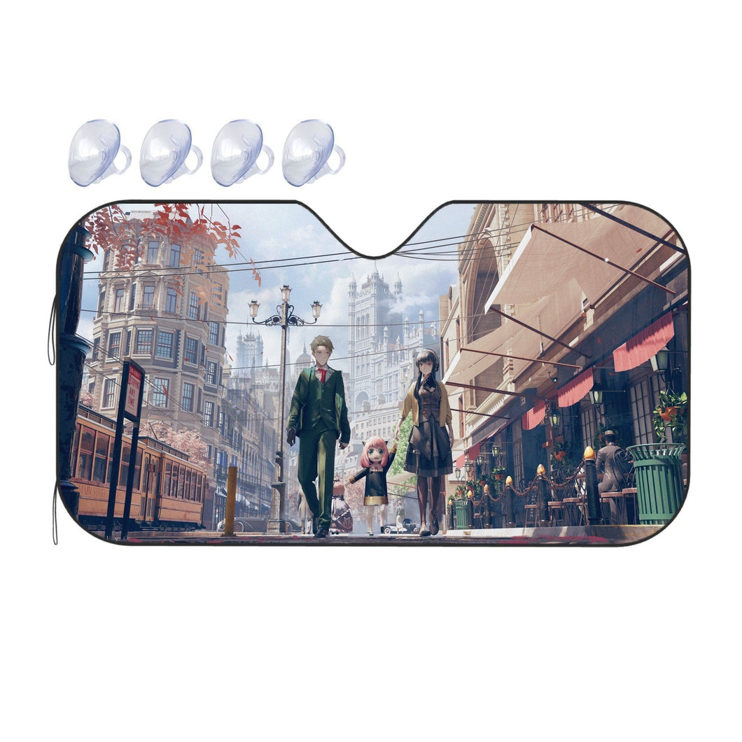 Anime Spy x Family  Car Sunshade