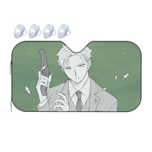 Load image into Gallery viewer, Anime Spy x Family Car Sunshade
