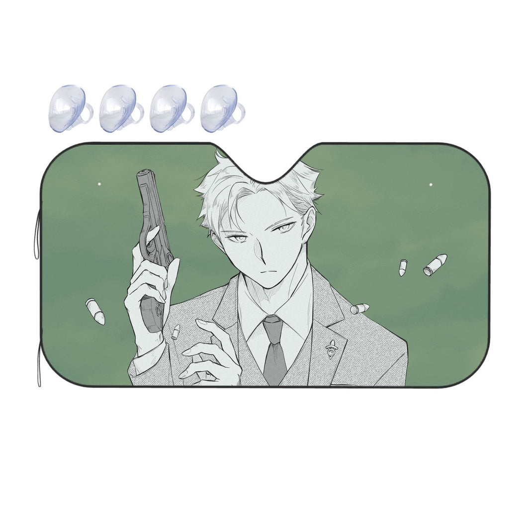 Anime Spy x Family Car Sunshade
