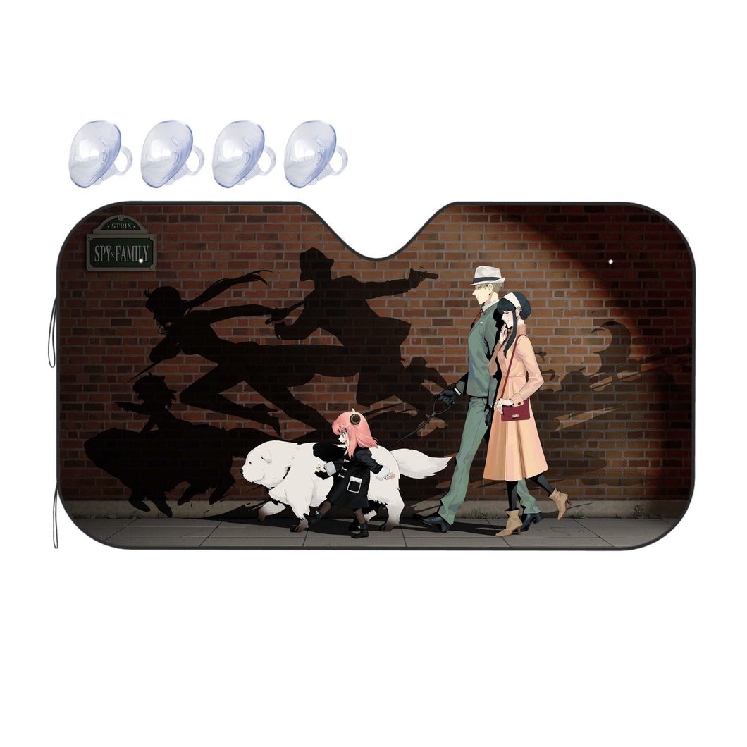 Anime Spy x Family  Car Sunshade