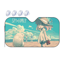 Load image into Gallery viewer, Anime Spy x Family Car Sunshade
