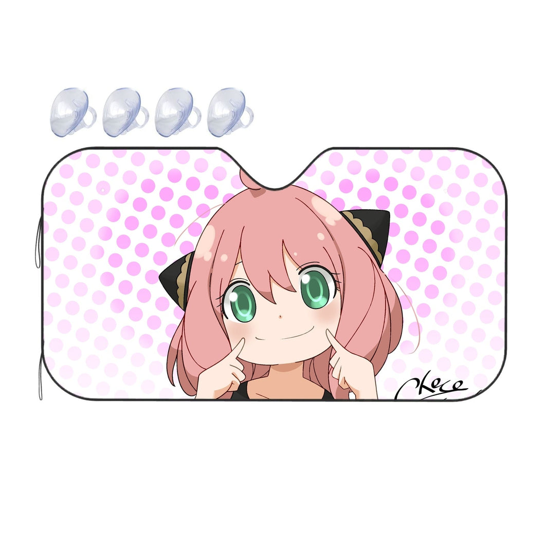 Anime Spy x Family  Car Sunshade