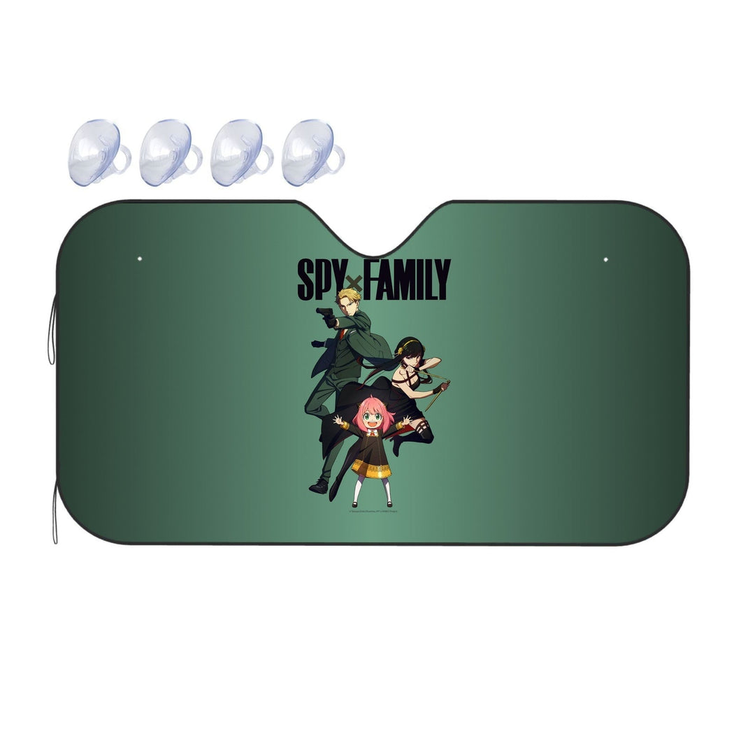 Anime Spy x Family Car Sunshade