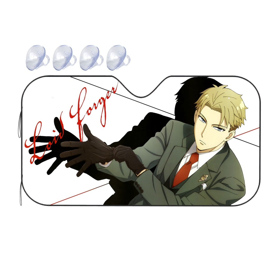 Anime Spy x Family Car Sunshade