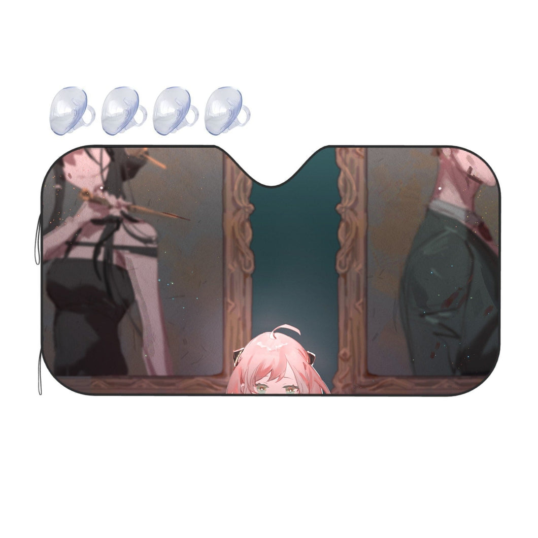 Anime Spy x Family  Car Sunshade