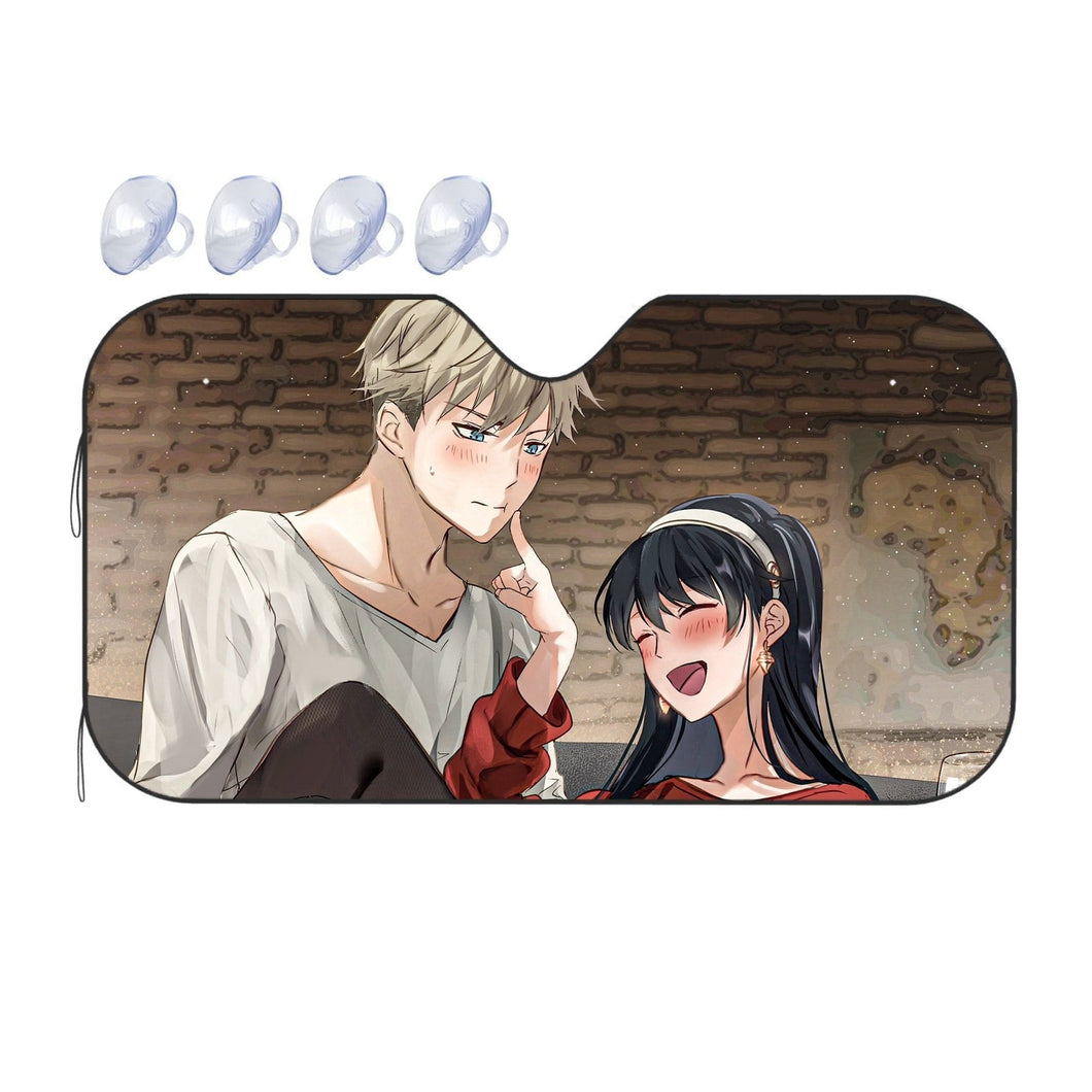 Anime Spy x Family  Car Sunshade