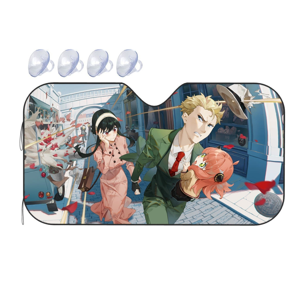 Anime Spy x Family  Car Sunshade