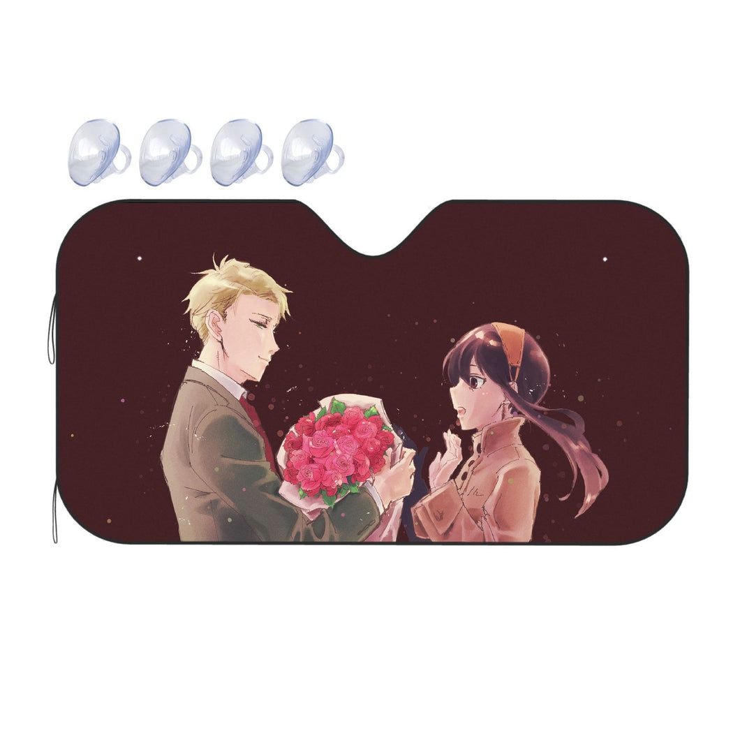 Anime Spy x Family Car Sunshade