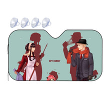 Load image into Gallery viewer, Anime Spy x Family  Car Sunshade
