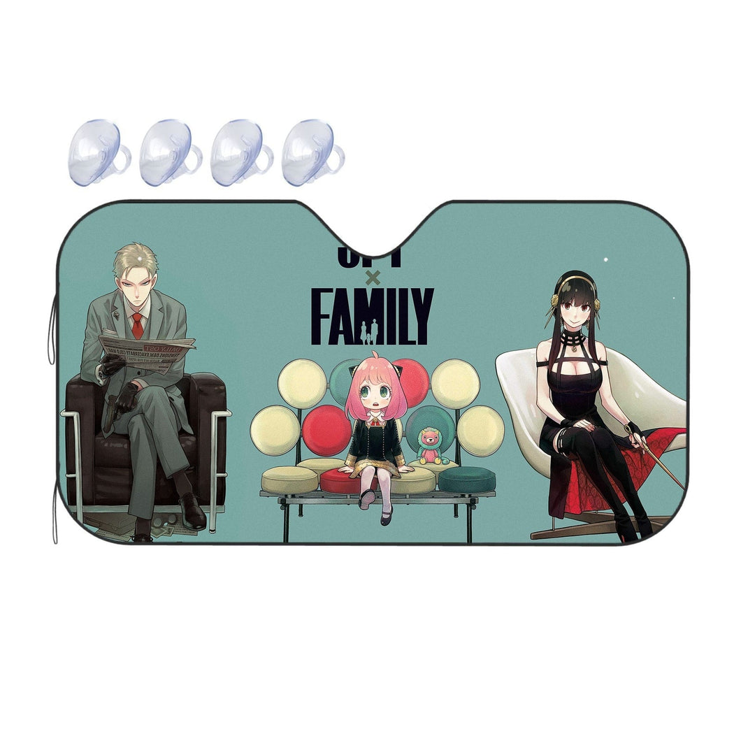 Anime Spy x Family Car Sunshade