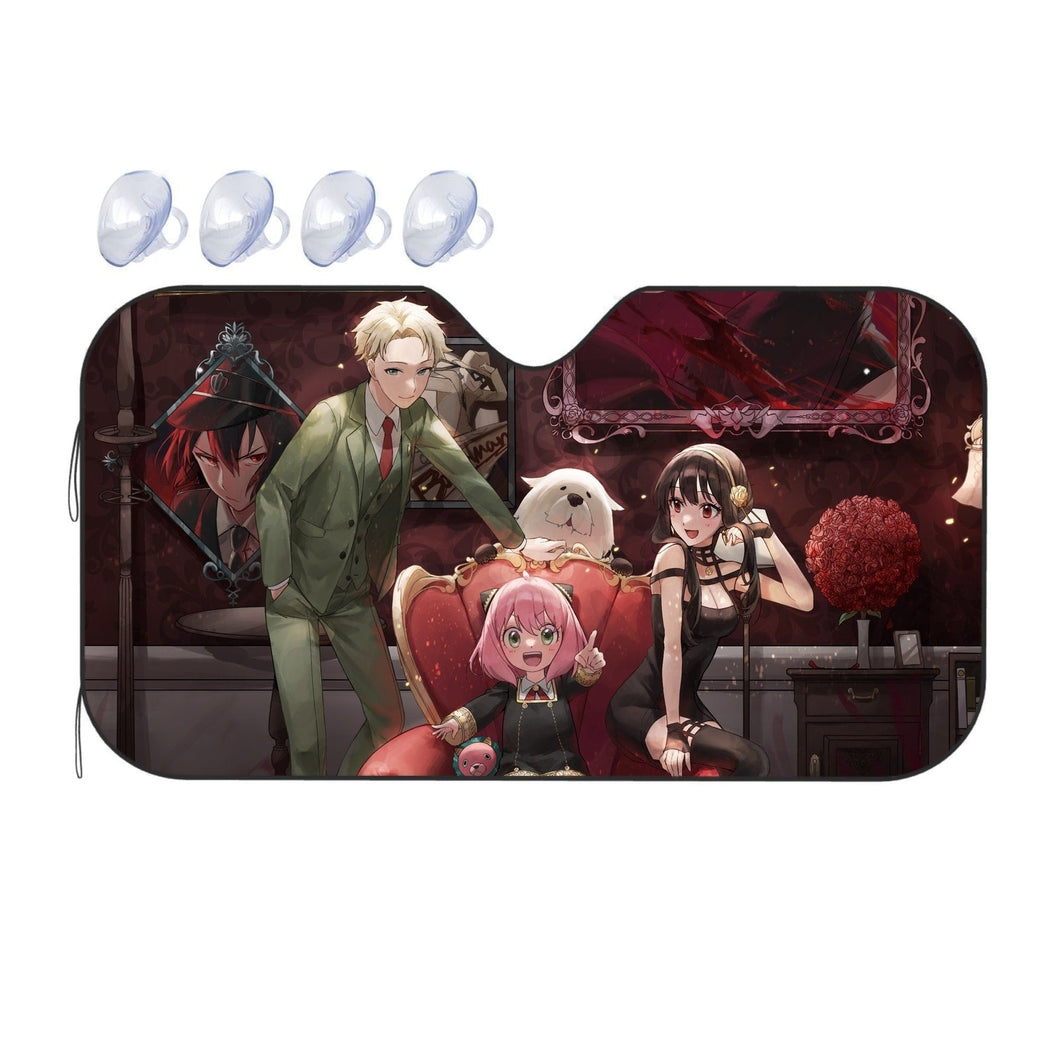 Anime Spy x Family  Car Sunshade