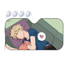 Load image into Gallery viewer, Anime Spy x Family  Car Sunshade
