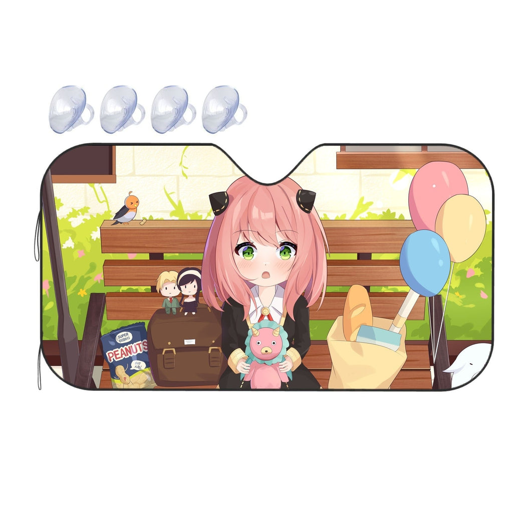 Anime Spy x Family  Car Sunshade