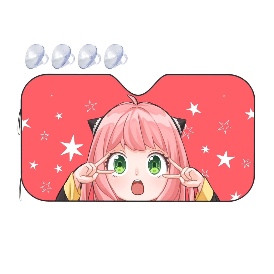 Anime Spy x Family Car Sunshade