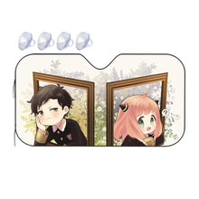 Load image into Gallery viewer, Anime Spy x Family  Car Sunshade
