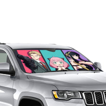 Load image into Gallery viewer, Anime Spy x Family  Car Sunshade
