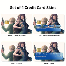 Load image into Gallery viewer, Anime Spy x Family Credit Card Skins (4-in-1 Pack)
