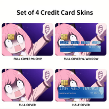 Load image into Gallery viewer, Anime Spy x Family Credit Card Skins (4-in-1 Pack)
