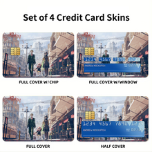 Load image into Gallery viewer, Anime Spy x Family  Credit Card Skins (4-in-1 Pack)
