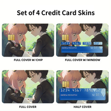 Load image into Gallery viewer, Anime Spy x Family  Credit Card Skins (4-in-1 Pack)
