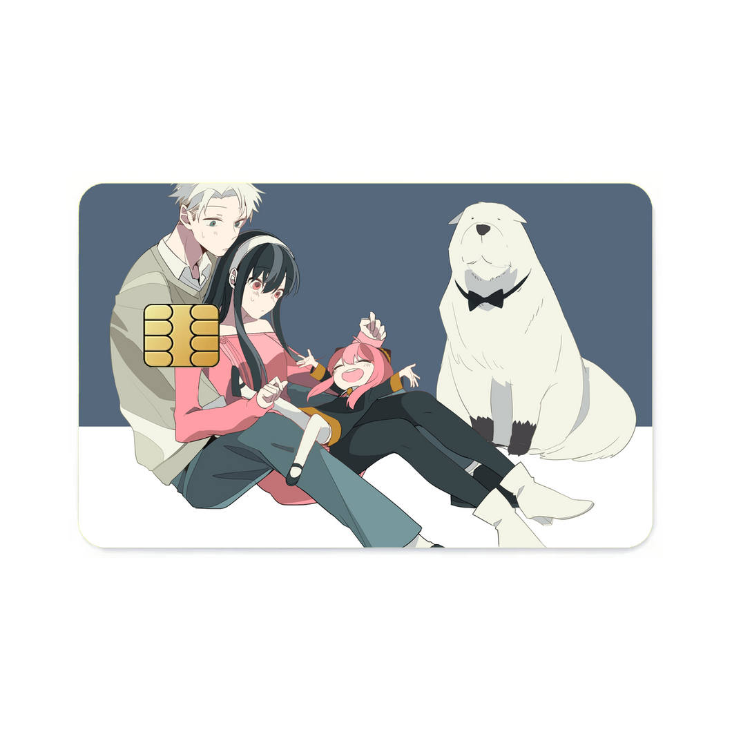 Anime Spy x Family Credit Card Skins (4-in-1 Pack)