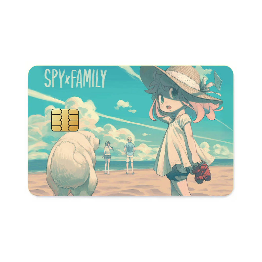 Anime Spy x Family Credit Card Skins (4-in-1 Pack)