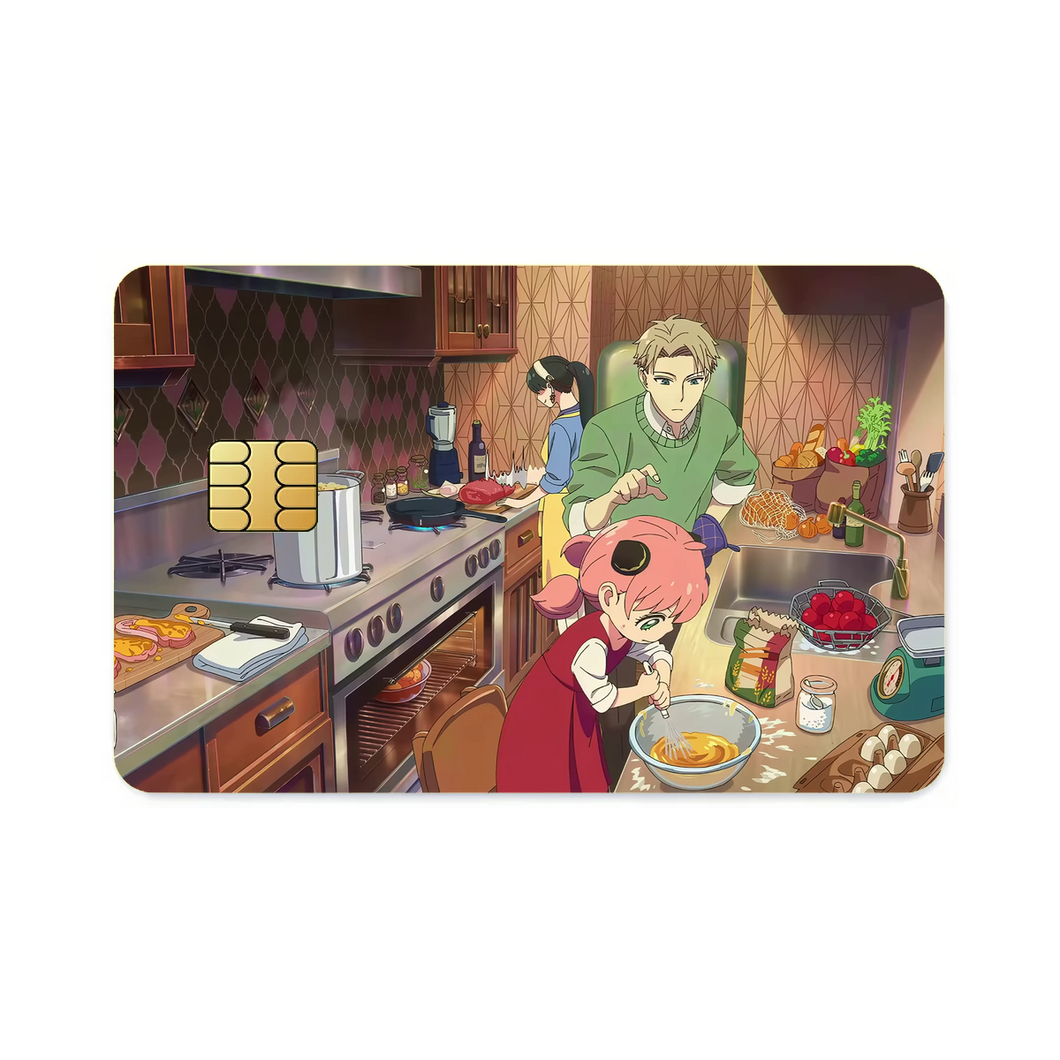 Anime Spy x Family Credit Card Skins (4-in-1 Pack)