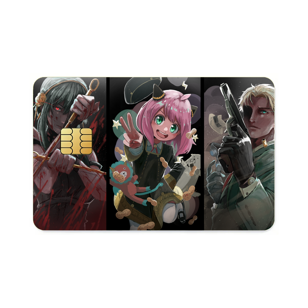 Anime Spy x Family  Credit Card Skins (4-in-1 Pack)
