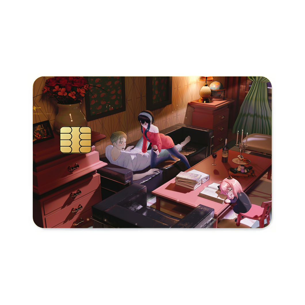Anime Spy x Family  Credit Card Skins (4-in-1 Pack)