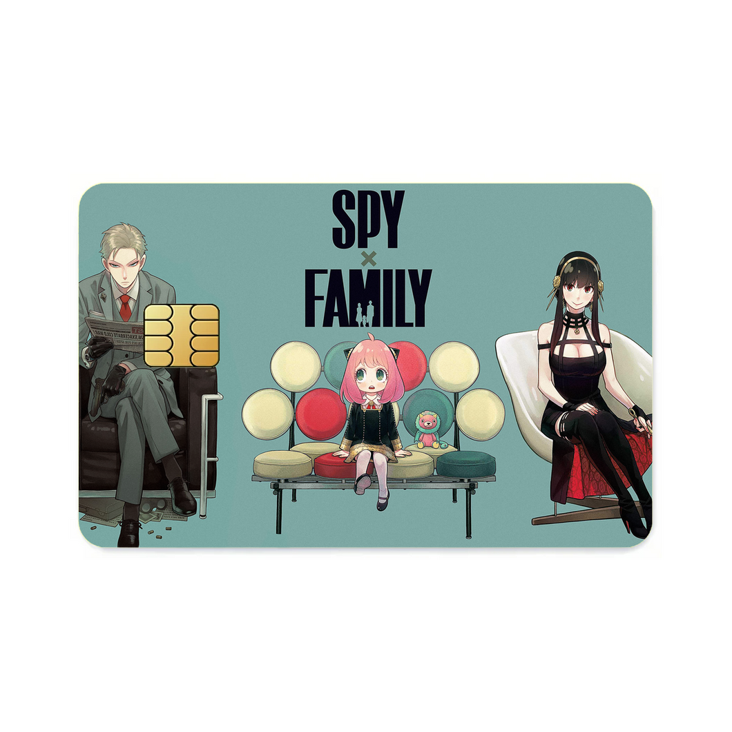 Anime Spy x Family Credit Card Skins (4-in-1 Pack)