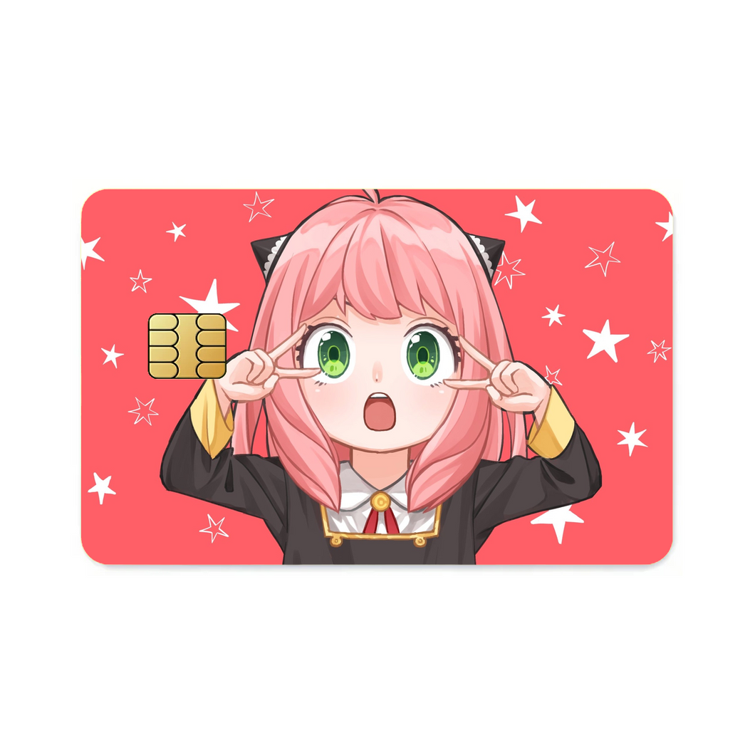 Anime Spy x Family Credit Card Skins (4-in-1 Pack)