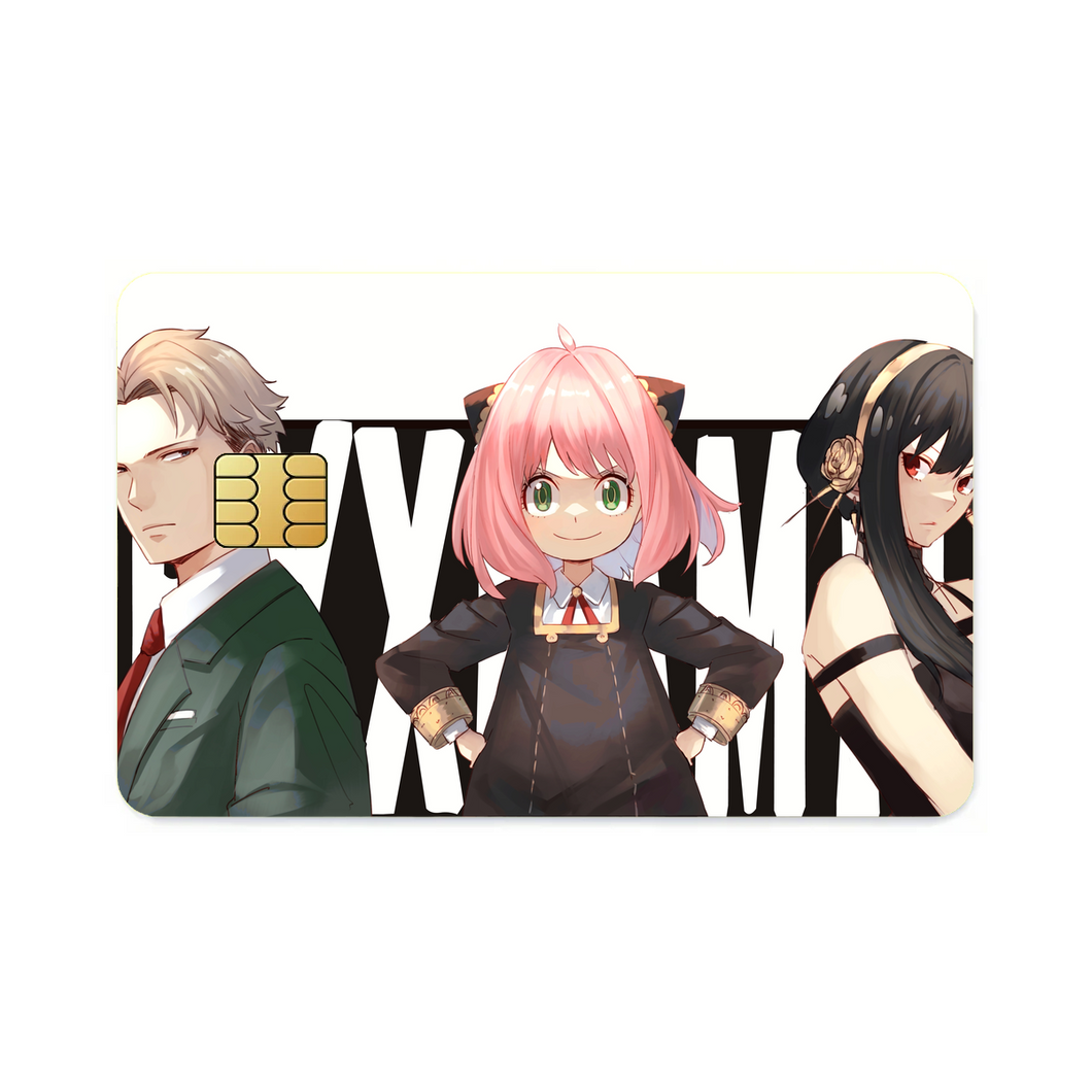 Anime Spy x Family  Credit Card Skins (4-in-1 Pack)